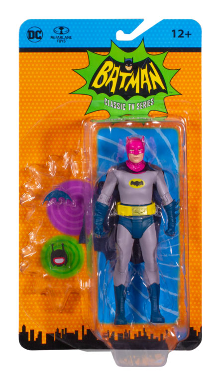 DC Retro Action Figure Batman 66 Radioactive Batman 15 cm