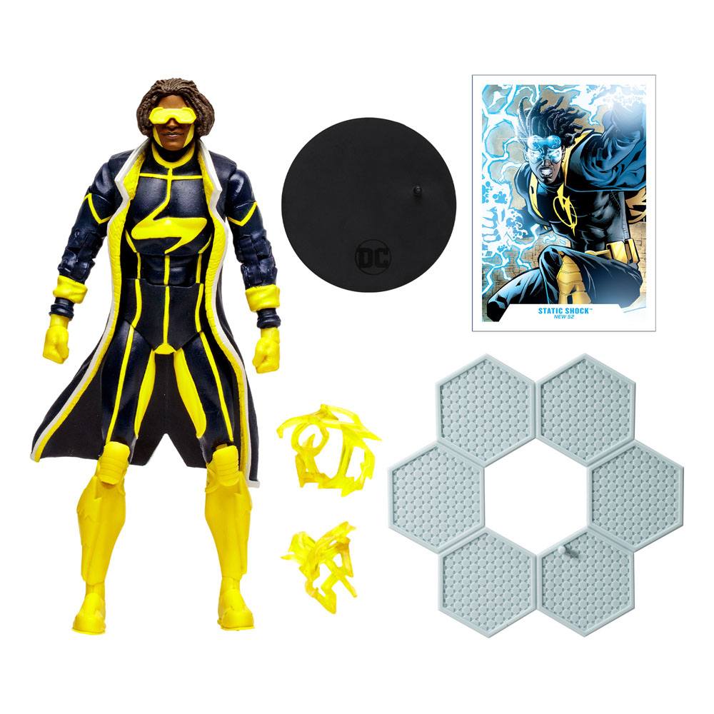 DC Multiverse Action Figure Static Shock (New 52) 18 cm