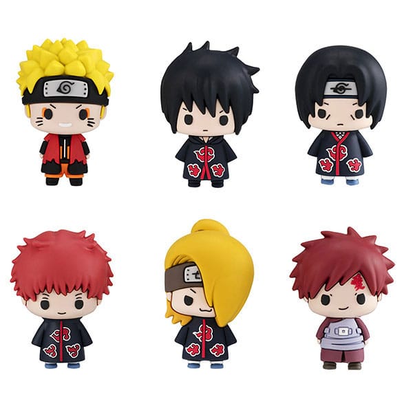 Naruto Shippuden Chokorin Mascot Series Trading Figure Vol. 2 6-Pack 5 cm