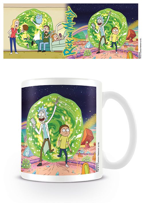 Rick and Morty Mug Portal