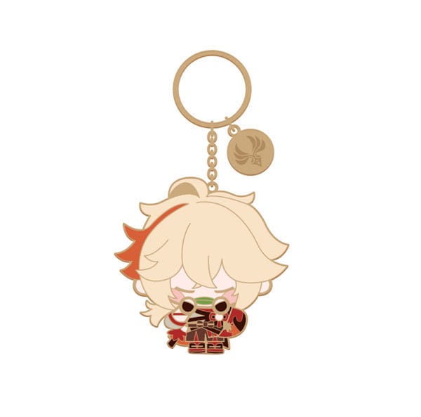 Genshin Impact Character Metal Keychain Kaedehara Kazuha