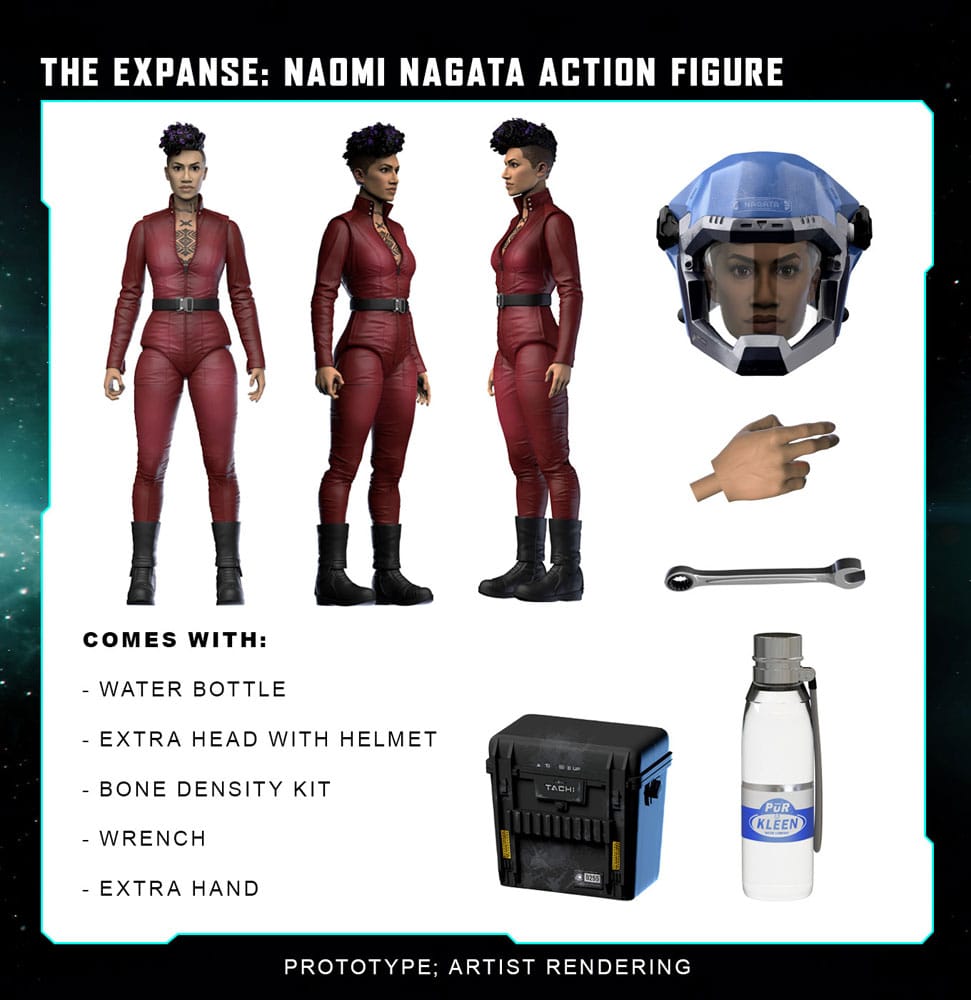 The Expanse Action Figure Naomi Nagata 20 cm