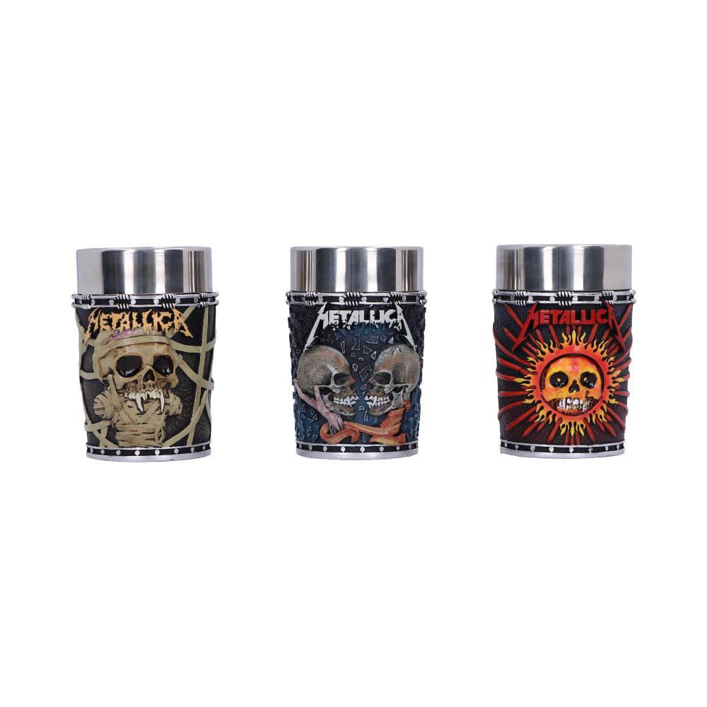 Metallica Shot Glasses Pushead Art 3-Pack