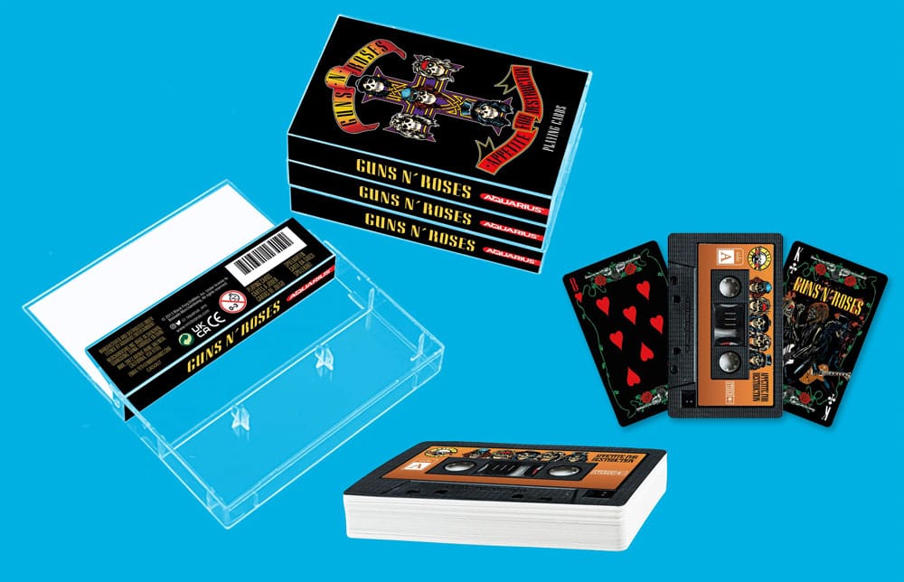 Guns N' Roses Playing Cards Cassette (PDQ)