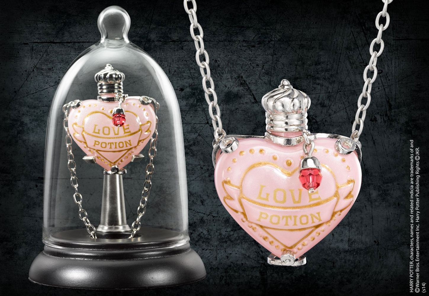 Harry Potter Love Potion Pendant and Display