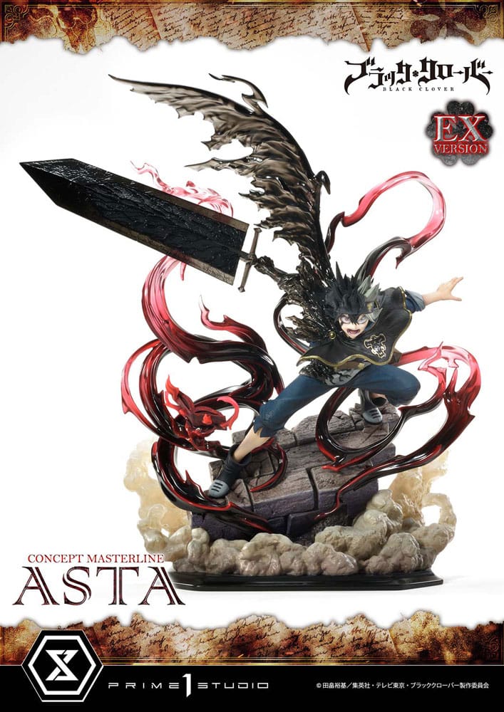 Black Clover Concept Masterline Series Statue 1/6 Asta Exclusive Ver. 50 cm