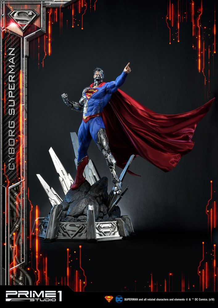 DC Comics Statue 1/3 Cyborg Superman 93 cm