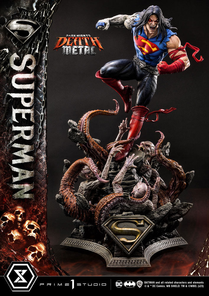 Dark Nights: Death Metal Statue 1/3 Death Metal Superman 94 cm