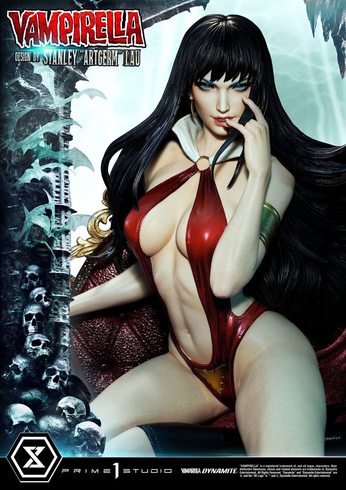 Dynamite Entertainment Statue 1/3 Vampirella Design by Stanley Artgerm Lau Bonus Version 55 cm