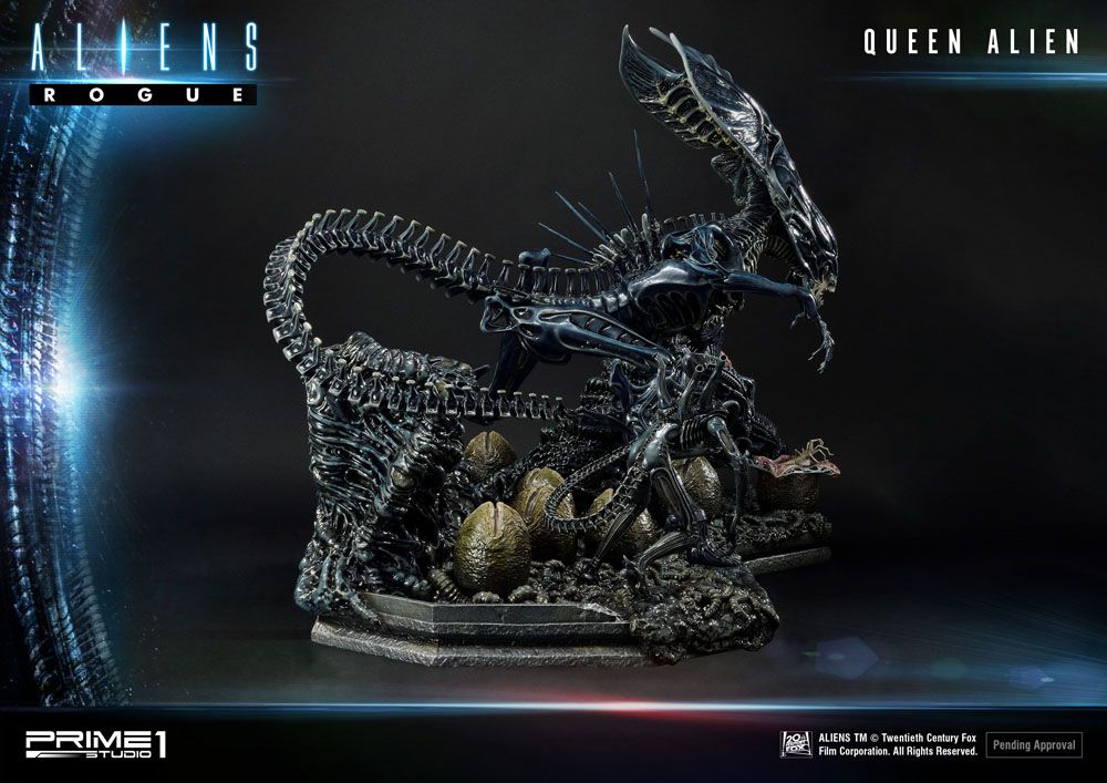 Aliens Premium Masterline Series Statue Queen Alien Battle Diorama 71 cm