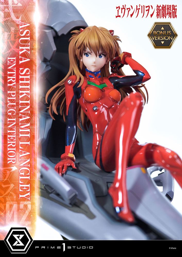 Rebuild of Evangelion Statue 1/4 Asuka Shikinami Langley Bonus Version 66 cm