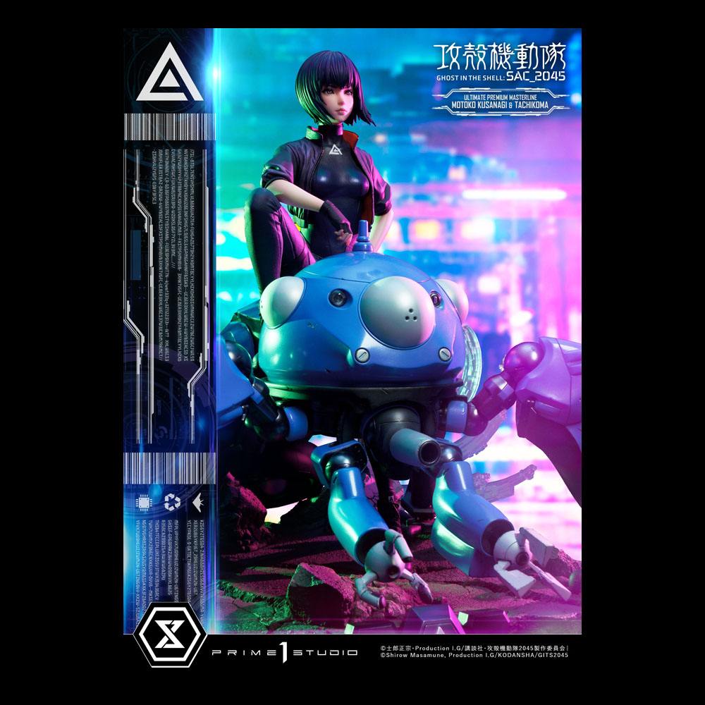 Ghost in the Shell: SAC_2045 Statue 1/4 Motoko Kusanagi and Tachikoma (Bonus Version) 50 cm