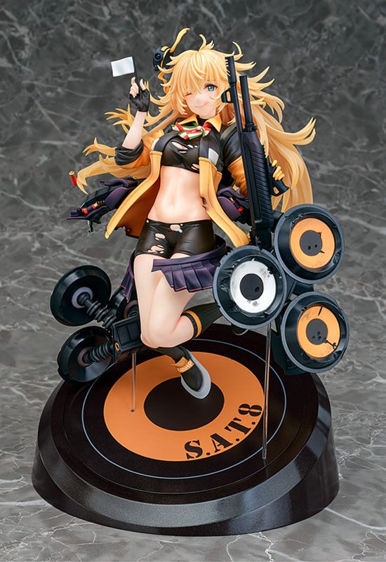 Girls Frontline PVC Statue 1/7 S.A.T.8 Heavy Damage Ver. 26 cm