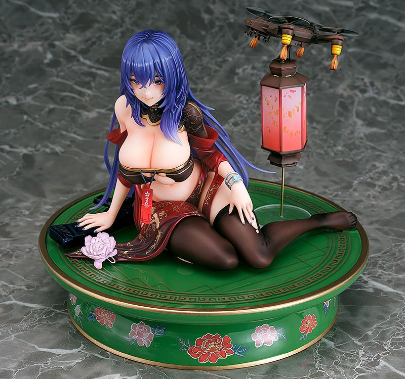 Girls Frontline PVC Statue 1/6 DP-12: Echeveria Lantern Crimson 13 cm