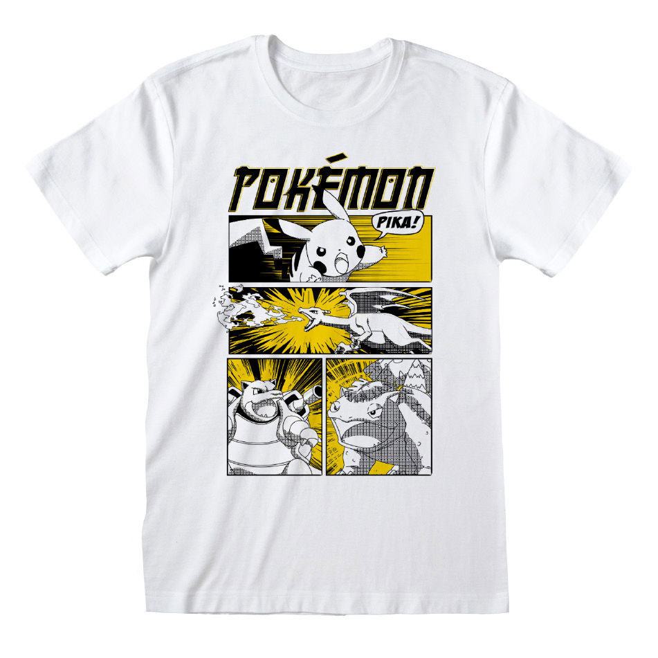 Pokemon T-Shirt Anime Style Cover Size M