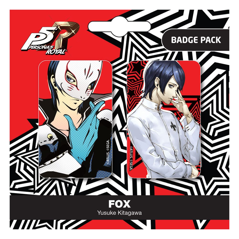 Persona 5 Royal Pin Badges 2-Pack Set C