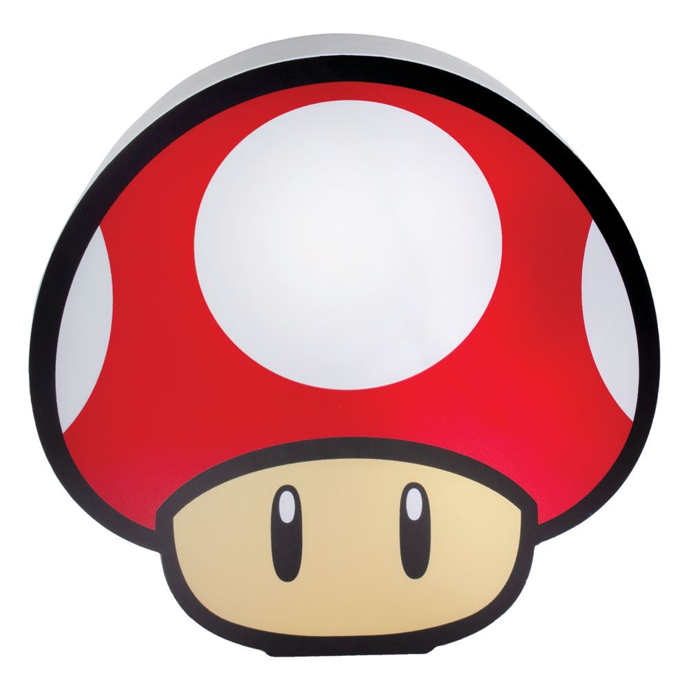 Super Mario Box Light Super Mushroom 15 cm