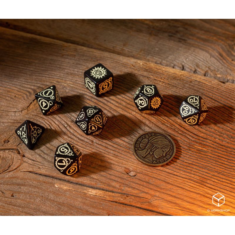 The Witcher Dice Set Ciri The Zireael (7)