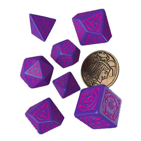 The Witcher Dice Set Dandelion The Conqueror of Hearts (7)