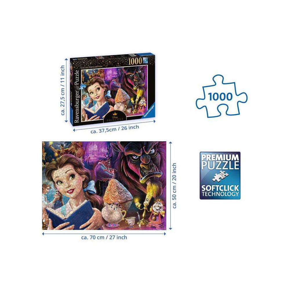 Disney Villainous Jigsaw Puzzle Belle, Disney Princess (1000 pieces)