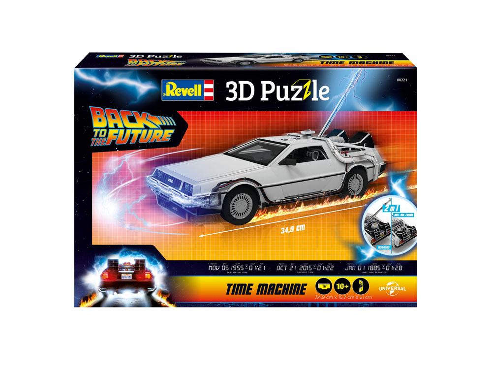 Back to the Future 3D Puzzle Time Machine