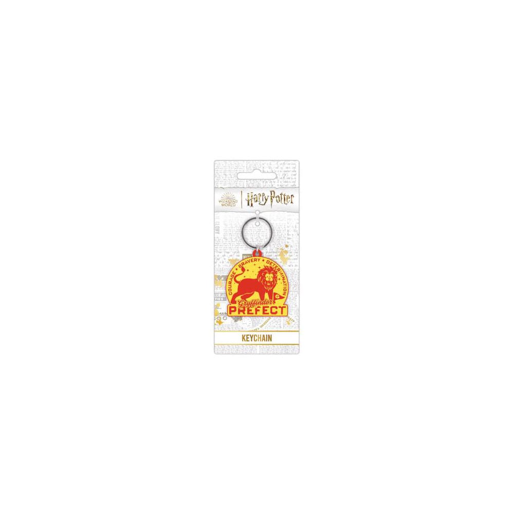 Harry Potter Rubber Keychain Clubhouse Gryffindor 6 cm