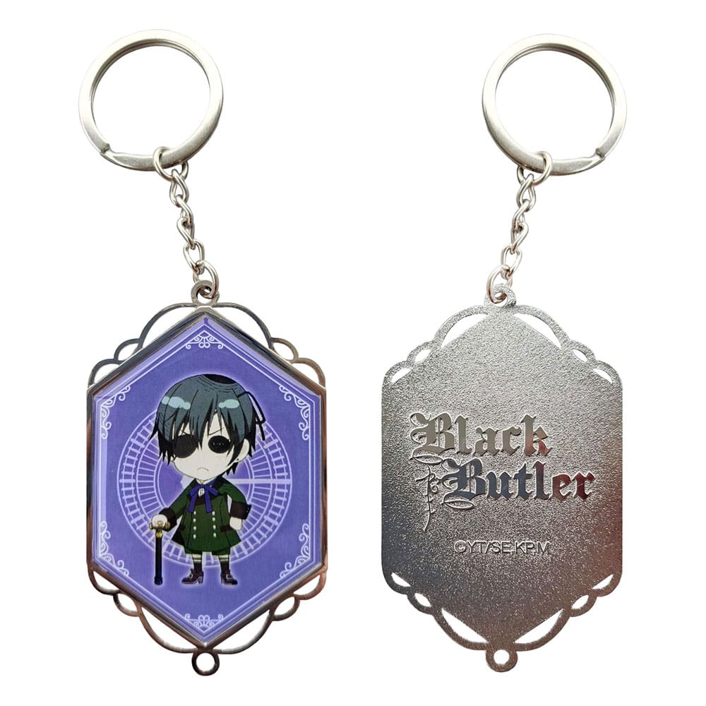 Black Butler PVC Keychain Ciel Motive B