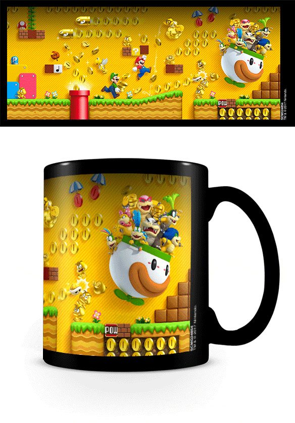 Super Mario Bros. Heat Changing Mug Gold Coin Rush