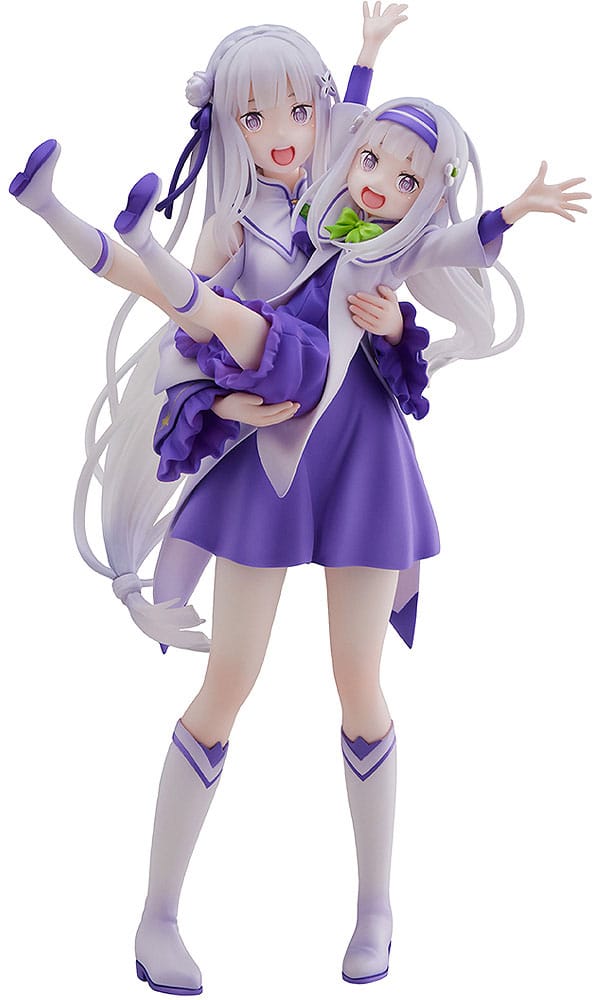 Re:Zero Starting Life in Another World PVC Statue 1/7 Emilia & Childhood Emilia 24 cm