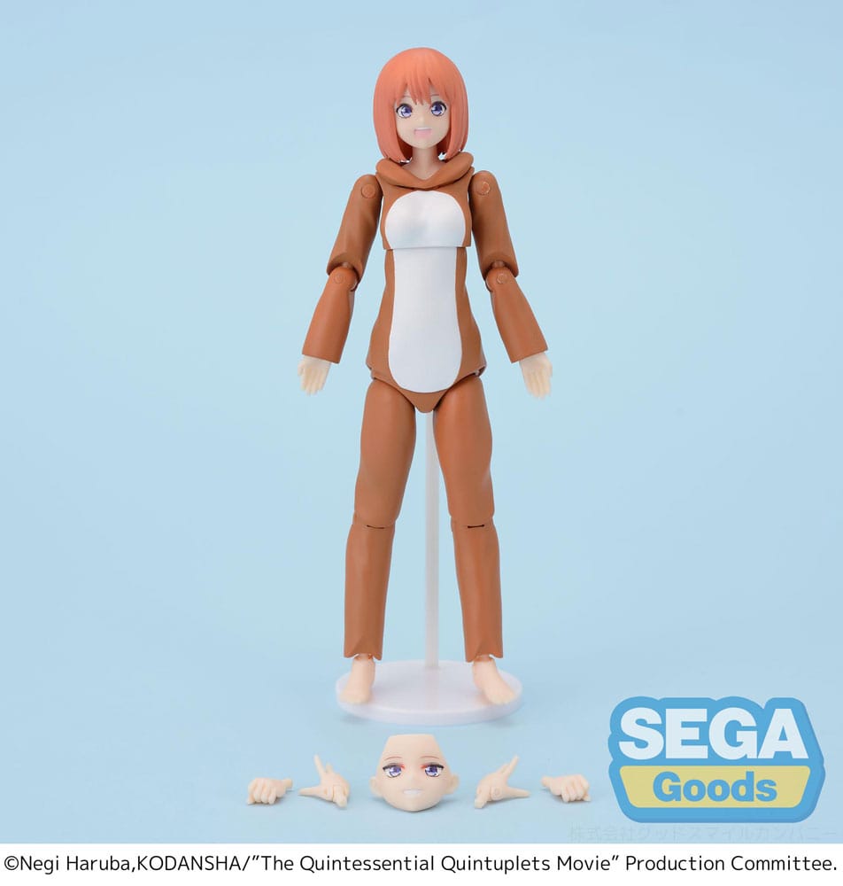 The Quintessential Quintuplets Action Figures Movingood!!! Yotsuba Nakano 15 cm