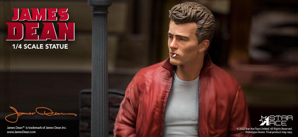 James Dean Superb My Favourite Legend Series Statue 1/4 James Dean (Red jacket) 52 cm