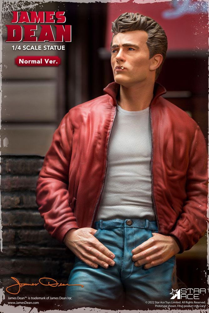 James Dean Superb My Favourite Legend Series Statue 1/4 James Dean (Red jacket) 52 cm