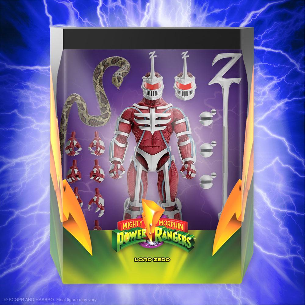 Mighty Morphin Power Rangers Ultimates Action Figure Lord Zedd 18 cm