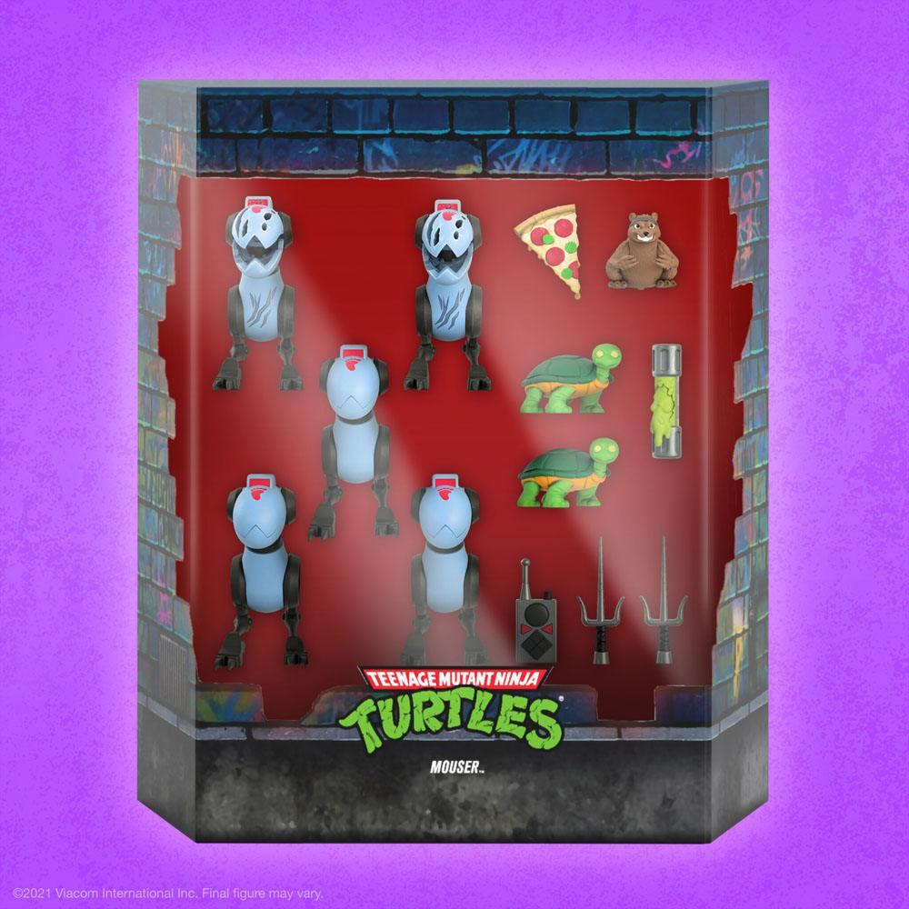 Teenage Mutant Ninja Turtles Ultimates Action Figures Mousers 8 cm