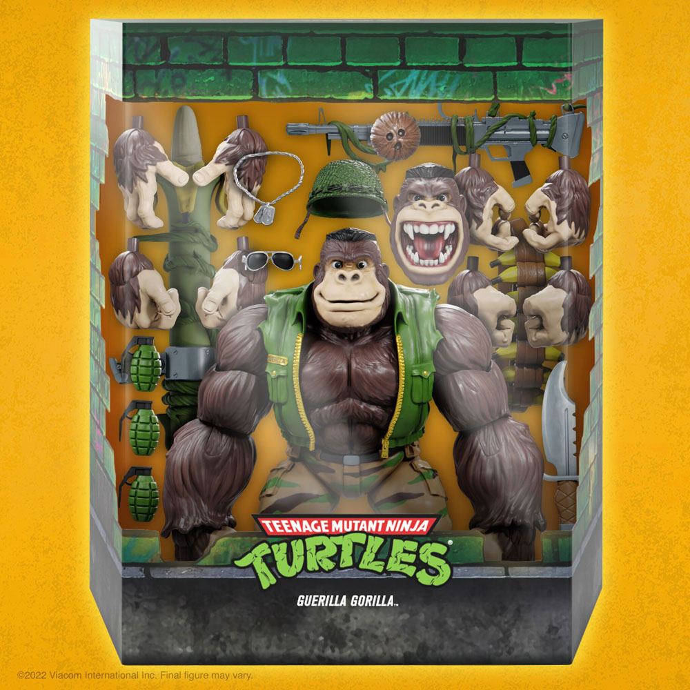 Teenage Mutant Ninja Turtles Ultimates Action Figure Guerrilla Gorilla 20 cm