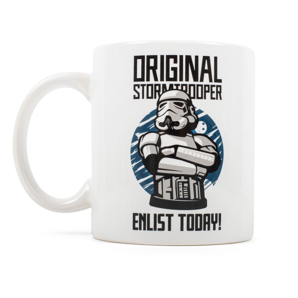 Original Stormtrooper Mug Enlist Today White