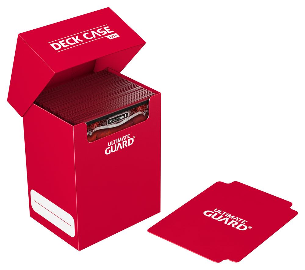 Ultimate Guard Deck Case 80+ Standard Size Red