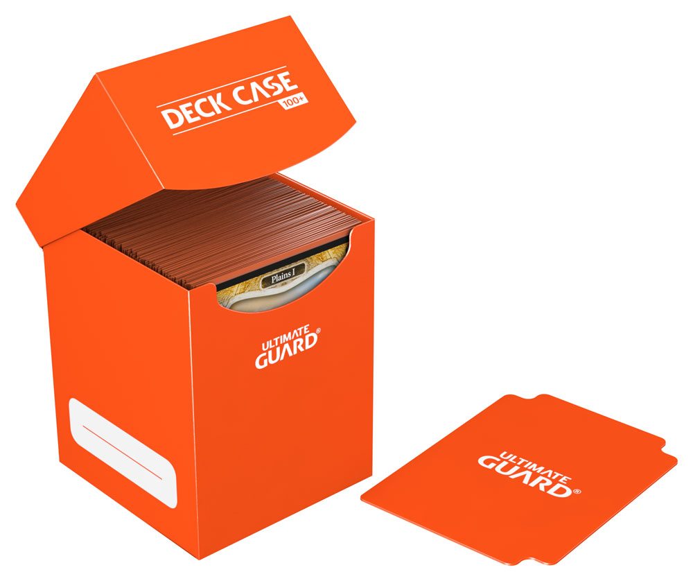 Ultimate Guard Deck Case 100+ Standard Size Orange