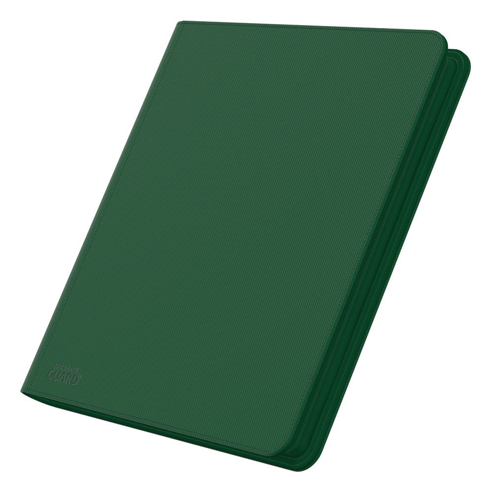 Ultimate Guard Zipfolio 480 - 24-Pocket XenoSkin (Quadrow) - Green