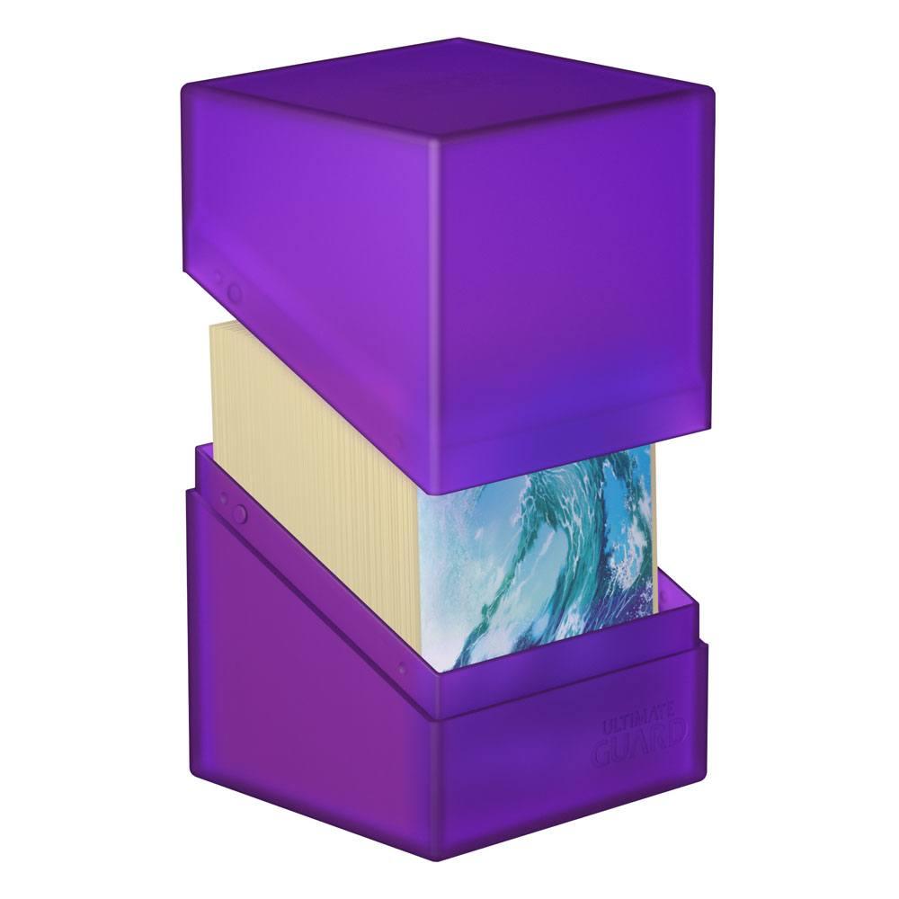 Ultimate Guard Boulder Deck Case 100+ Standard Size Amethyst