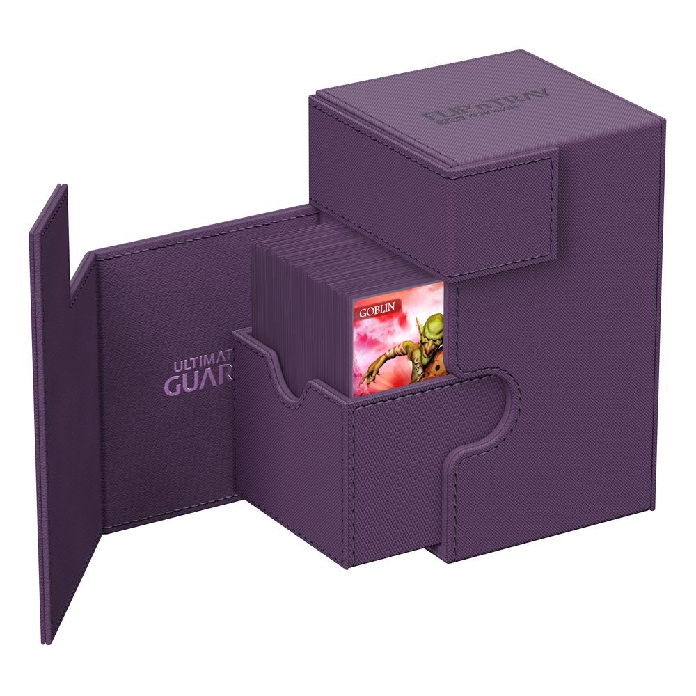 Ultimate Guard Flip`n`Tray 100+ XenoSkin Monocolor Purple