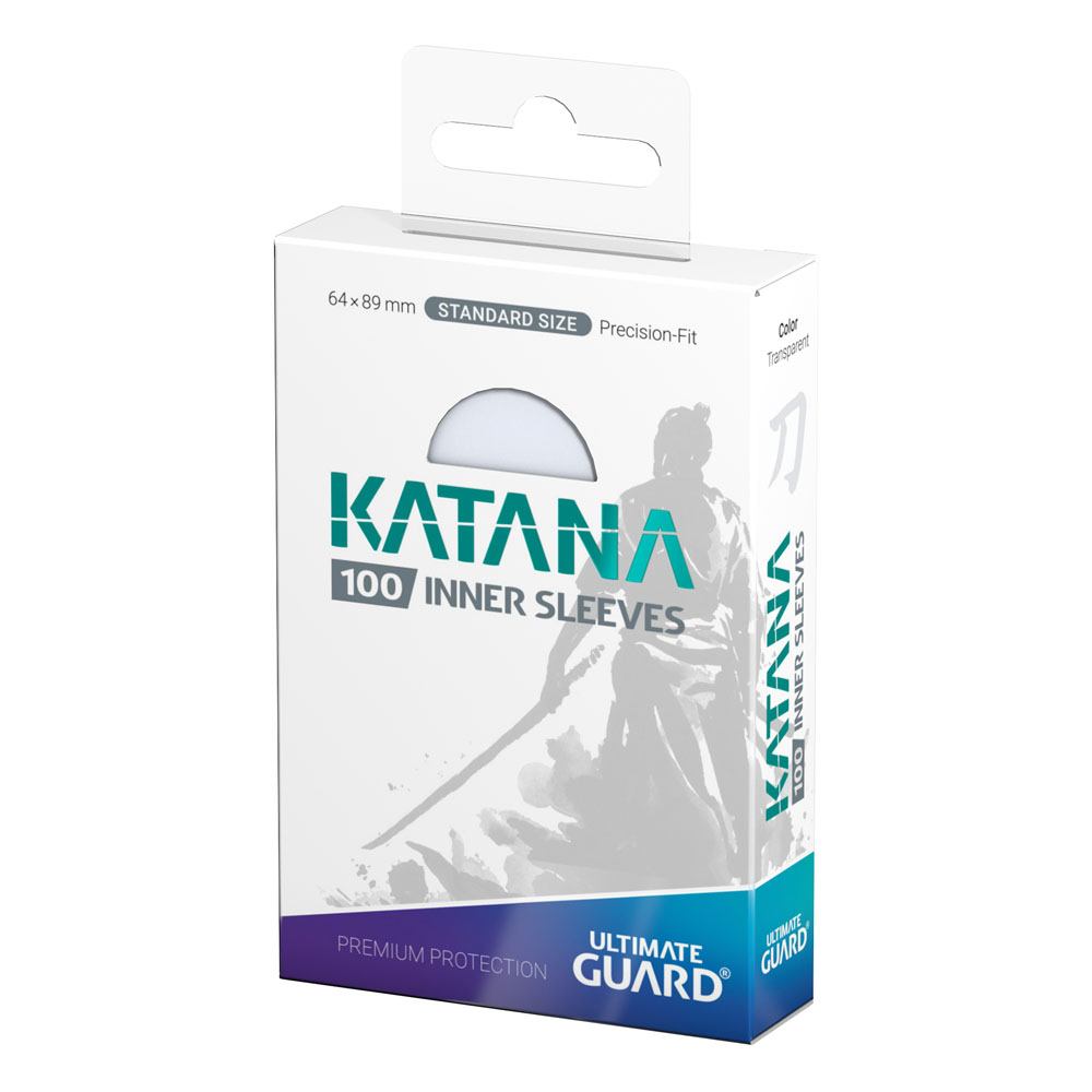 Ultimate Guard Katana Inner Sleeves Standard Size Transparent (100)