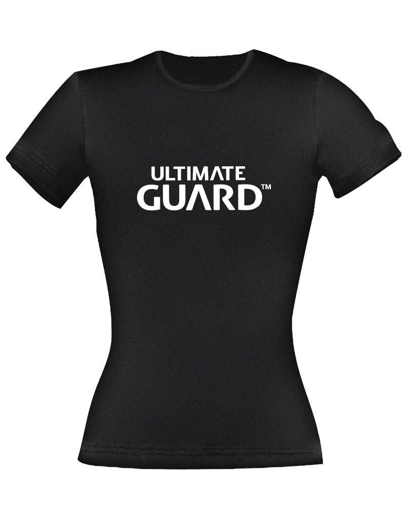 Ultimate Guard Ladies T-Shirt Wordmark Black Size L