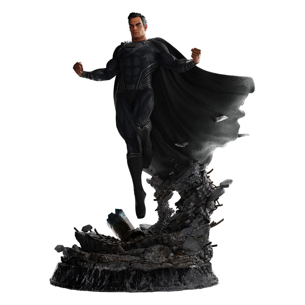 Zack Snyder's Justice League Statue 1/4 Superman Black Suit 65 cm