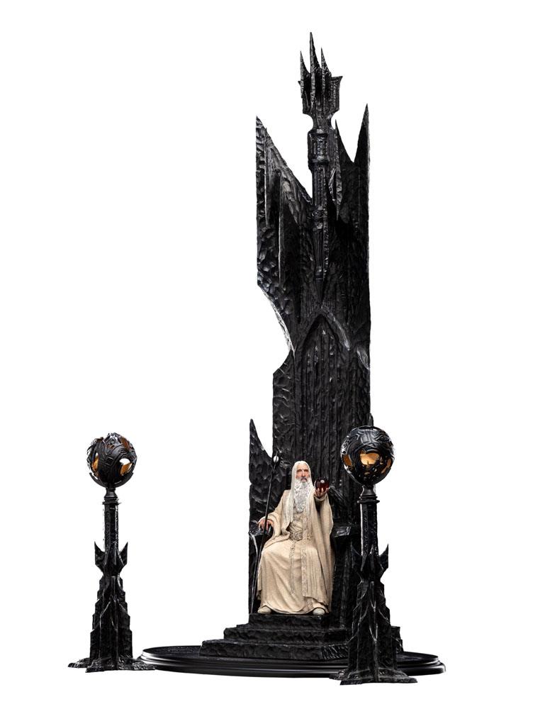 The Lord of the Rings Statue 1/6 Saruman the White on Throne 110 cm