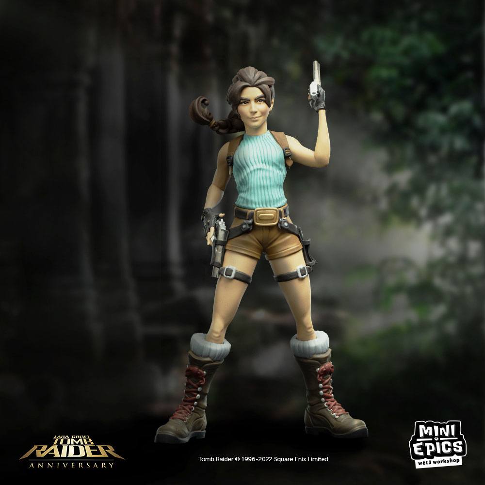 Tomb Raider Mini Epics Vinyl Figure Lara Croft 17 cm