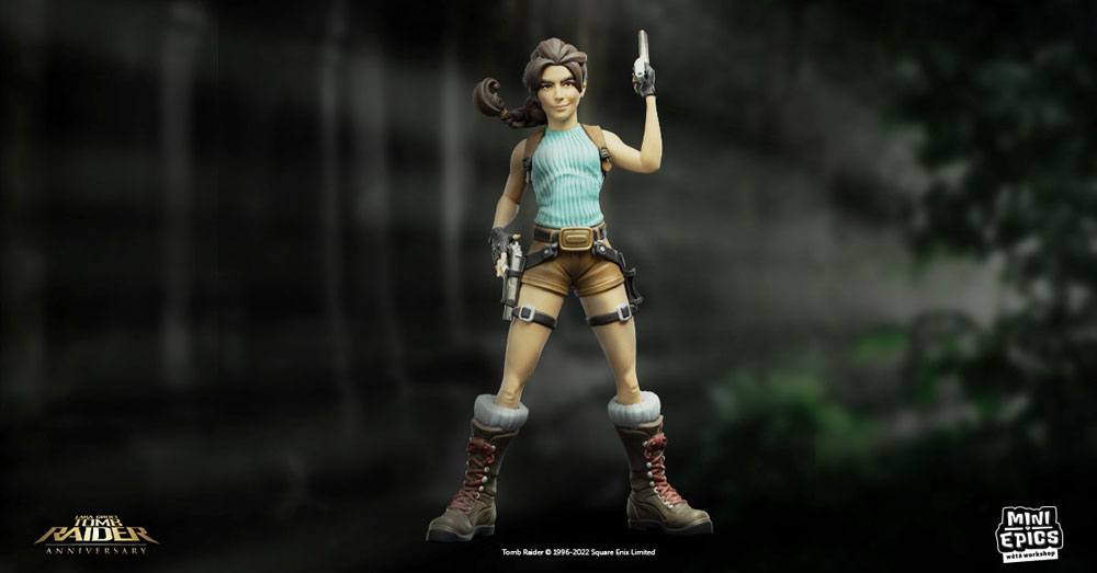 Tomb Raider Mini Epics Vinyl Figure Lara Croft 17 cm