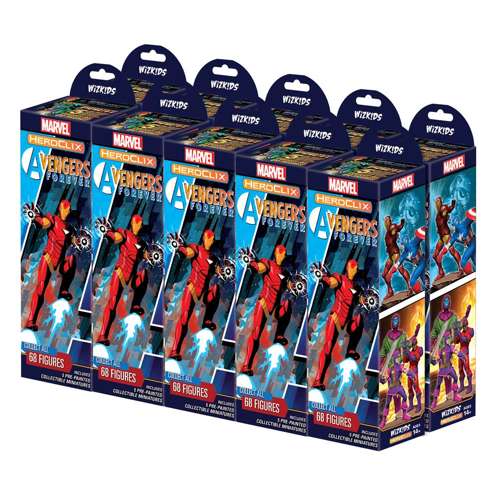 Marvel HeroClix: Avengers Forever Booster Brick (10)