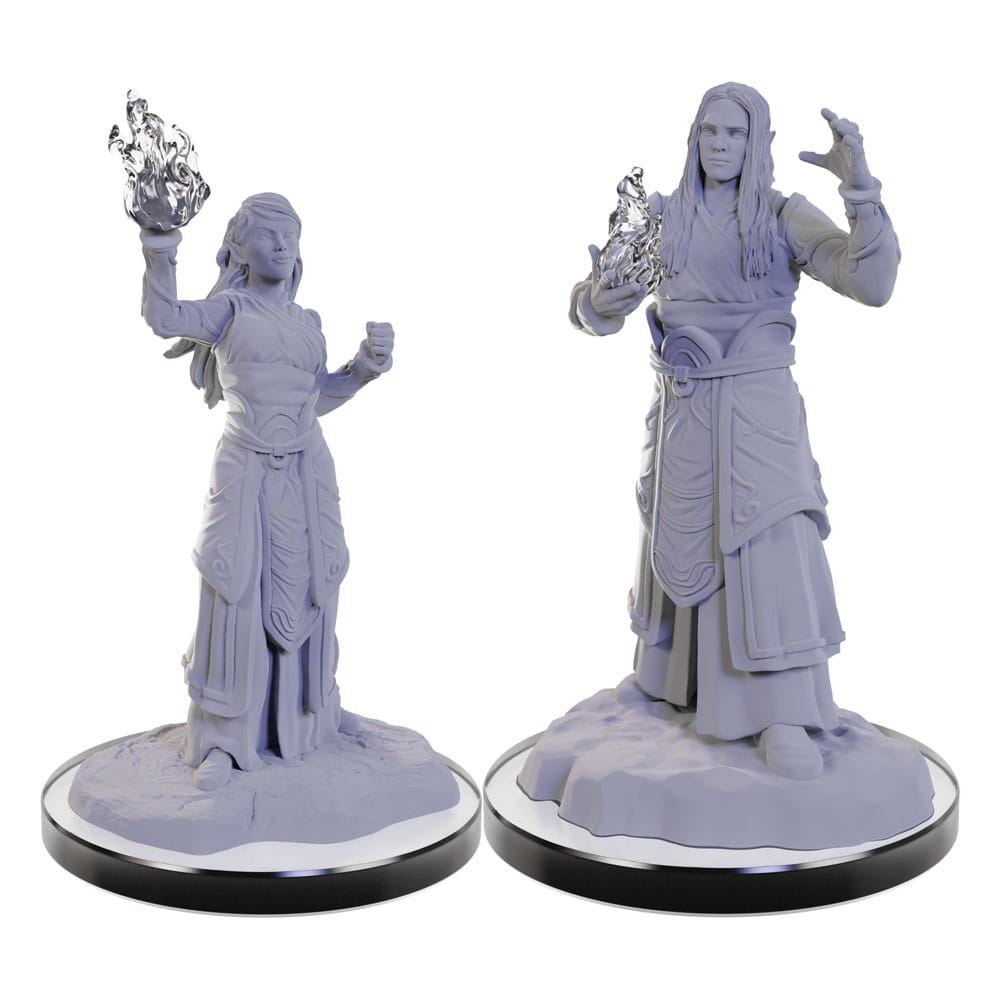 D&D Nolzur's Marvelous Miniatures miniature Unpainted Elf Wizards