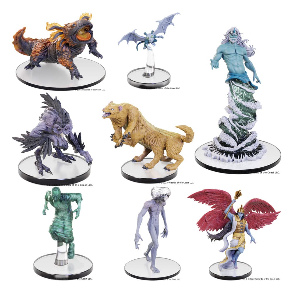 D&D Icons of the Realms pre-painted Miniatures Journeys through the Radiant Citadel - Monsters Boxed Set